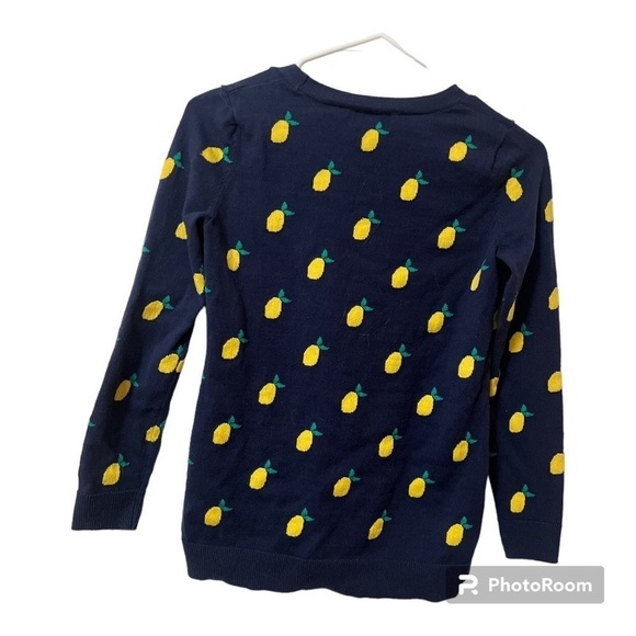 Old Navy Pullover Lemon Crew Neck Sweater - Picture 2 of 4